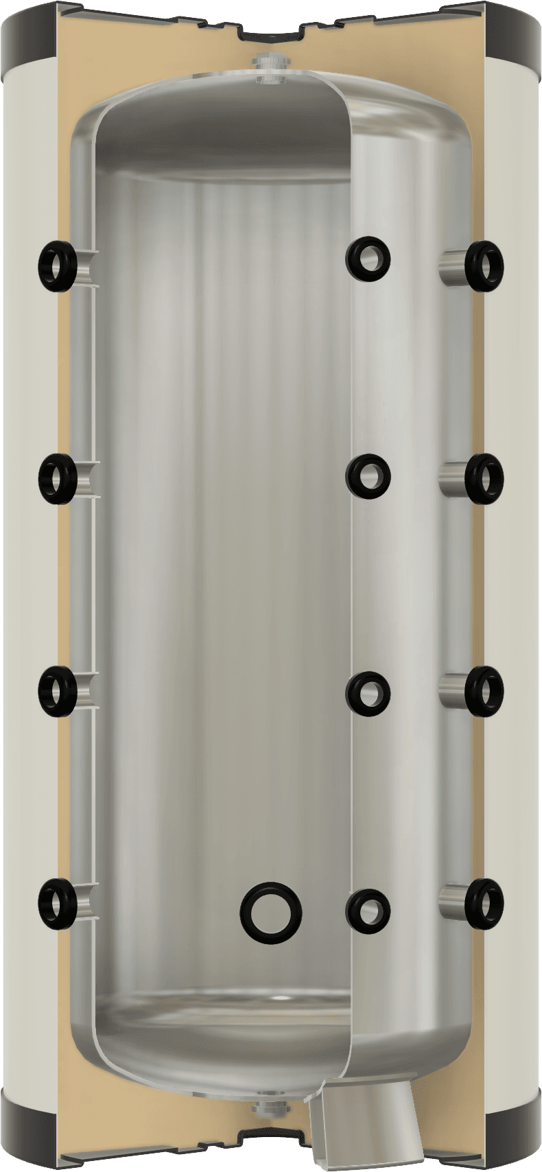 APAMET STİL INOX BUFFER TANK